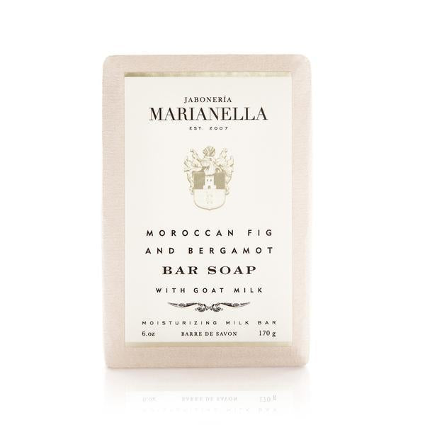 Jaboneria Marianella Moroccan Fig and Bergamot Bar Soap with Goat Milk